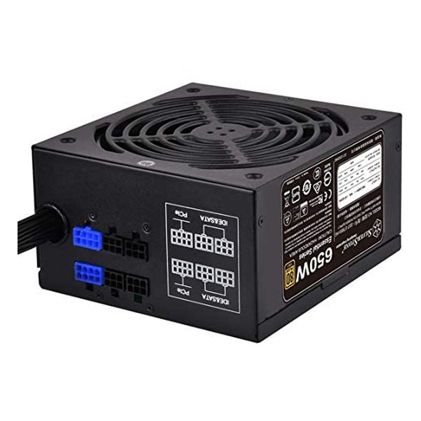 650W ATX電源 Essentialシリーズ セミモジュール式 80Plus ゴールド認証 SST-ET650-HG-Rev