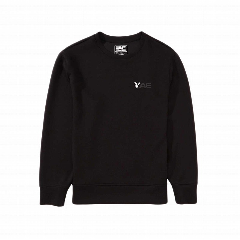 メンズ スウェット トレーナー AE 24/7 ブラック