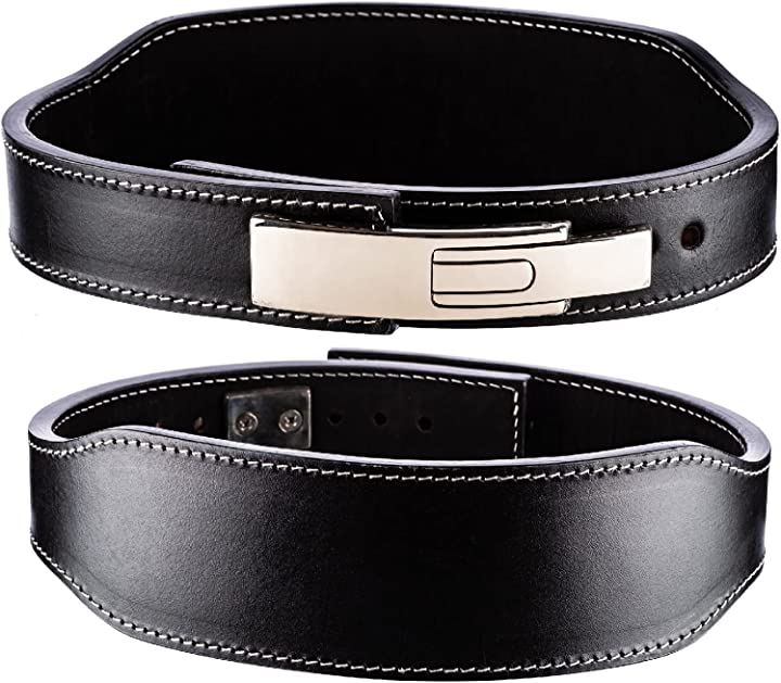 トレーニングベルト ナローSTYLE(ブラックスムース, S)