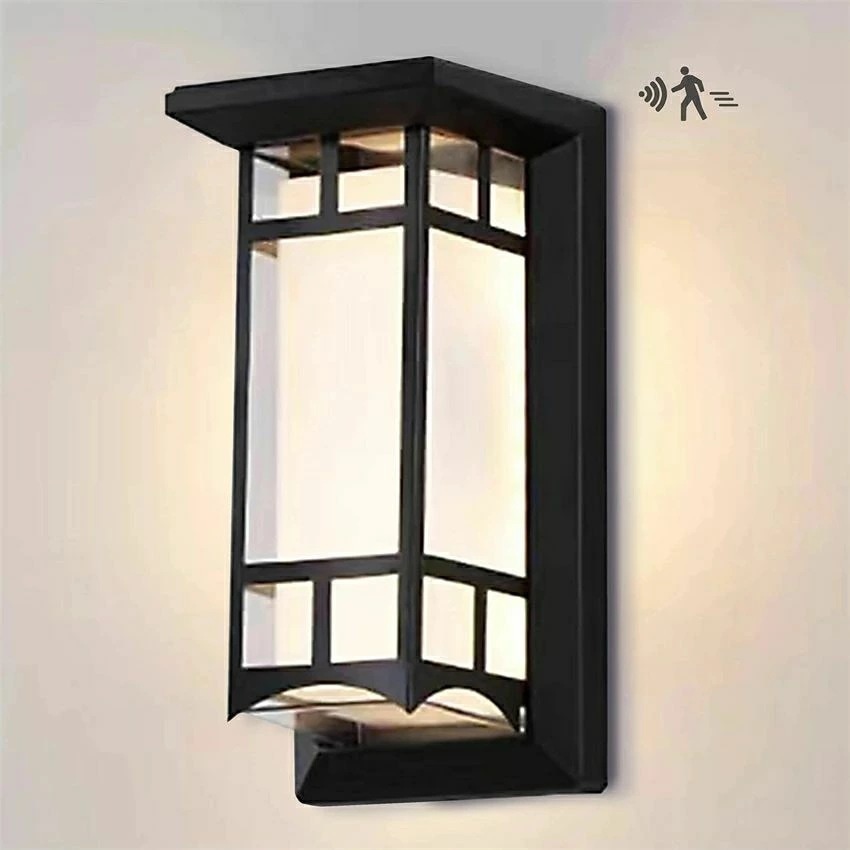 爆売れ中ブラケットライト 人感センサー ライト 玄関ライト ポーチライト センサーライト明暗センサー 和風 ブラケットライト ウォールランプ アンティーク調 北欧 工業系 レトロ モダン E26口金