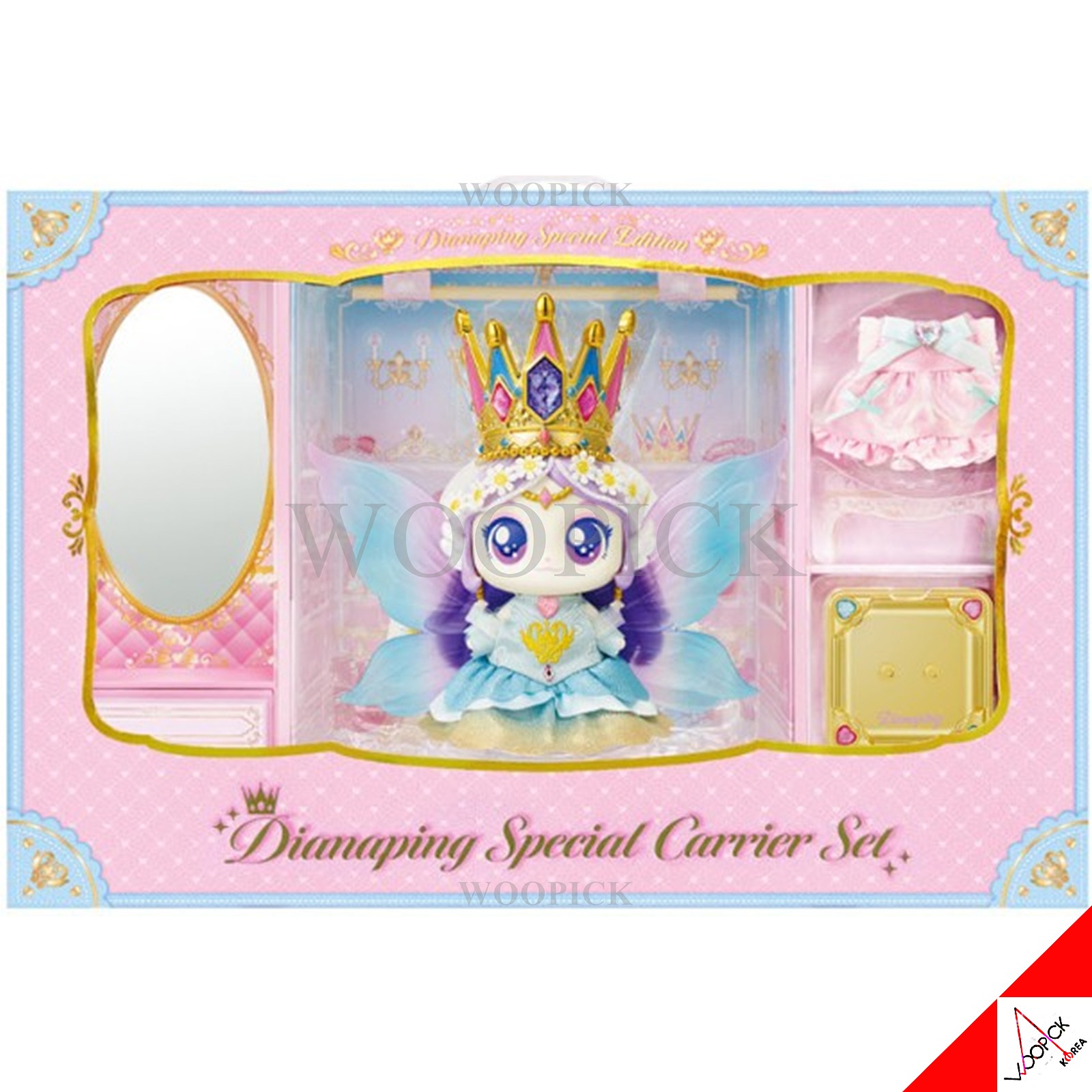 キャッチティニピン/プリンセス/シーズン6/ティニピン/ダイアナフィング/スペシャルキャリアセット/フィギュア/DIANAPING/キャッチティーニーピン/韓国/正品/2025