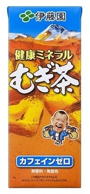 健康ミネラル むぎ茶 紙パック 250ml24本4ケース(計96本) 伊藤園