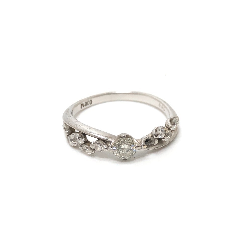 jewelry ジュエリー リング・指輪 Pt900 D0.50ct ダイヤ リング 指輪 アクセサリー Pt900 シルバー