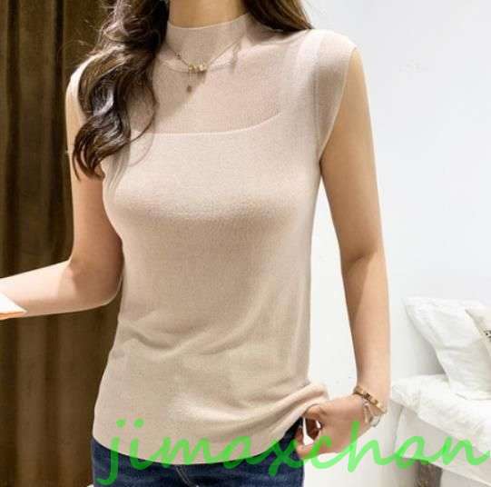 新生活 サマー Tシャツ ミディアム丈 オールシーズン 肌着 インナー ルームウェア タートルネック チュニック