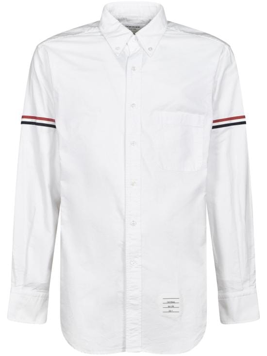 THOM BROWNE Men Shirts MWL150E F0313100 White