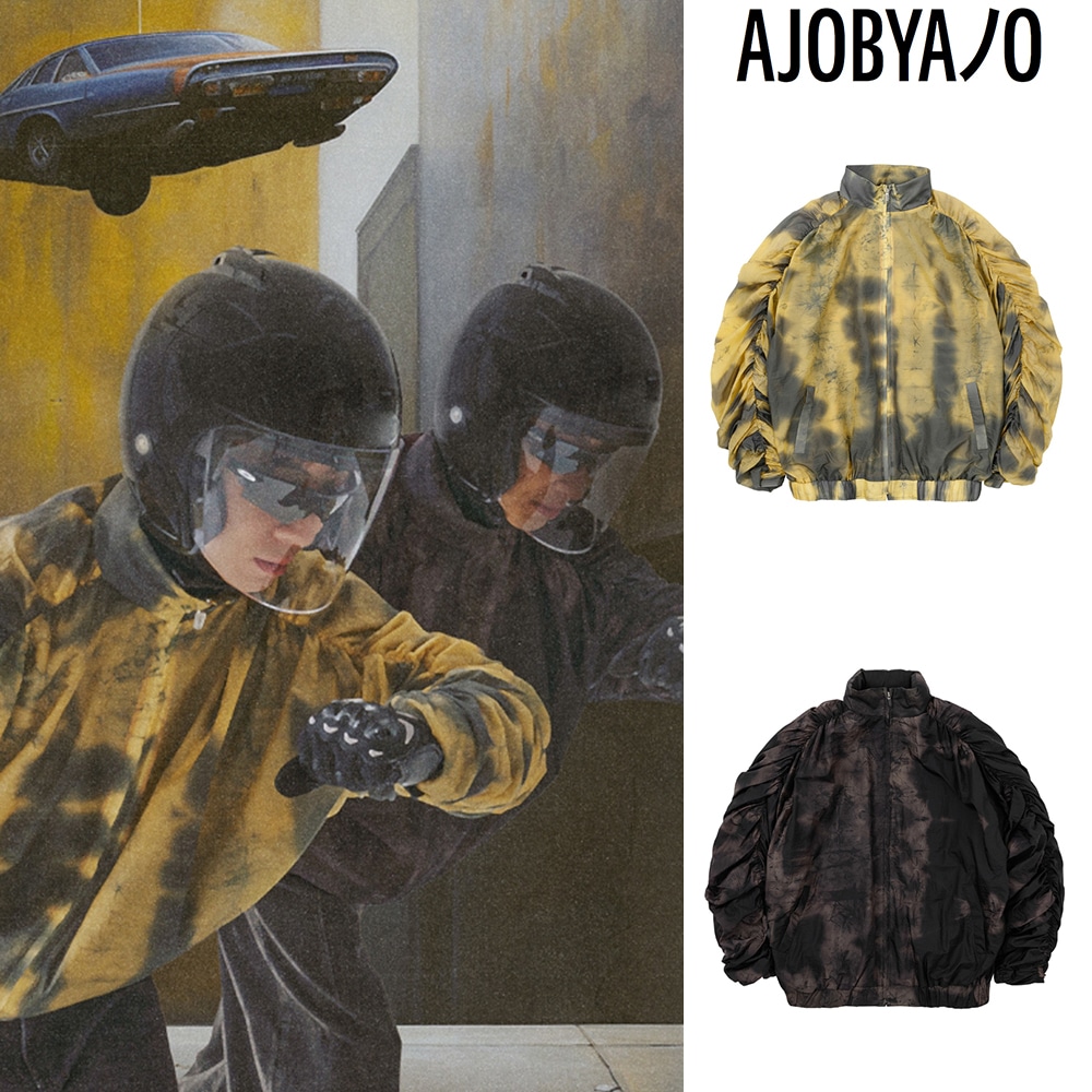 【AJO AJOBYAJO】 Tie-Dye Pleats Jacket