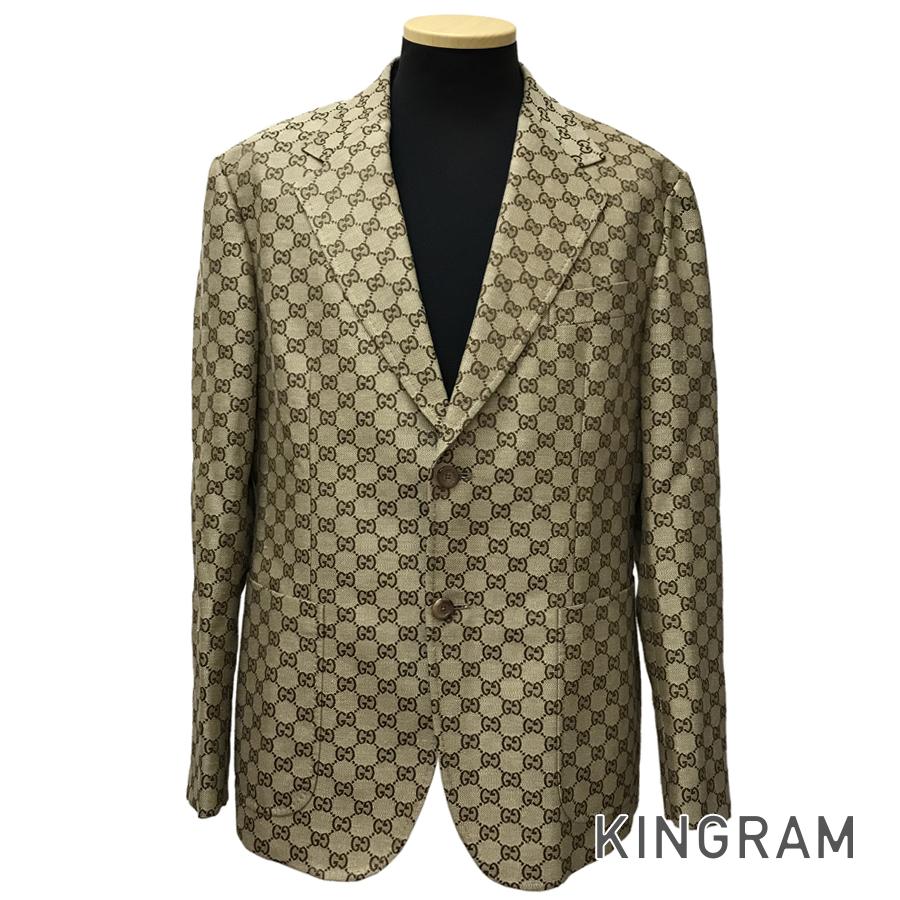 GGキャンバス 742607 メンズ テーラードジャケット fie【中古】