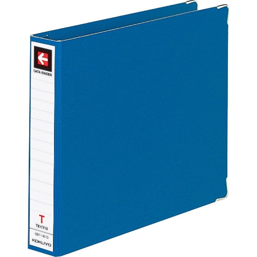 （まとめ買い）データ バインダーT バースト用 レギュラー 280枚収容 16穴 青 EBT-1610 [x5]
