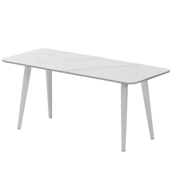 B.Bファニシング LUTB0276CEWHT ホワイト LUCY センターテーブル メーカー直送