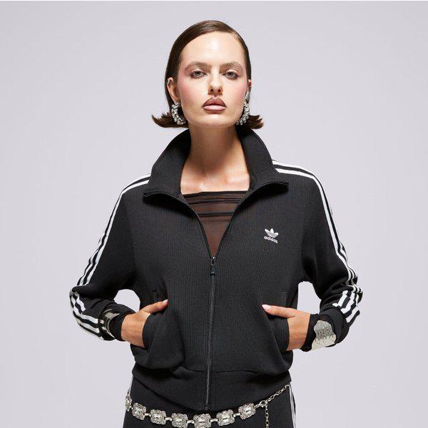 [女性] ニットトップ ブラック IY7278 アディダスオリジナル 長袖トラックトップ