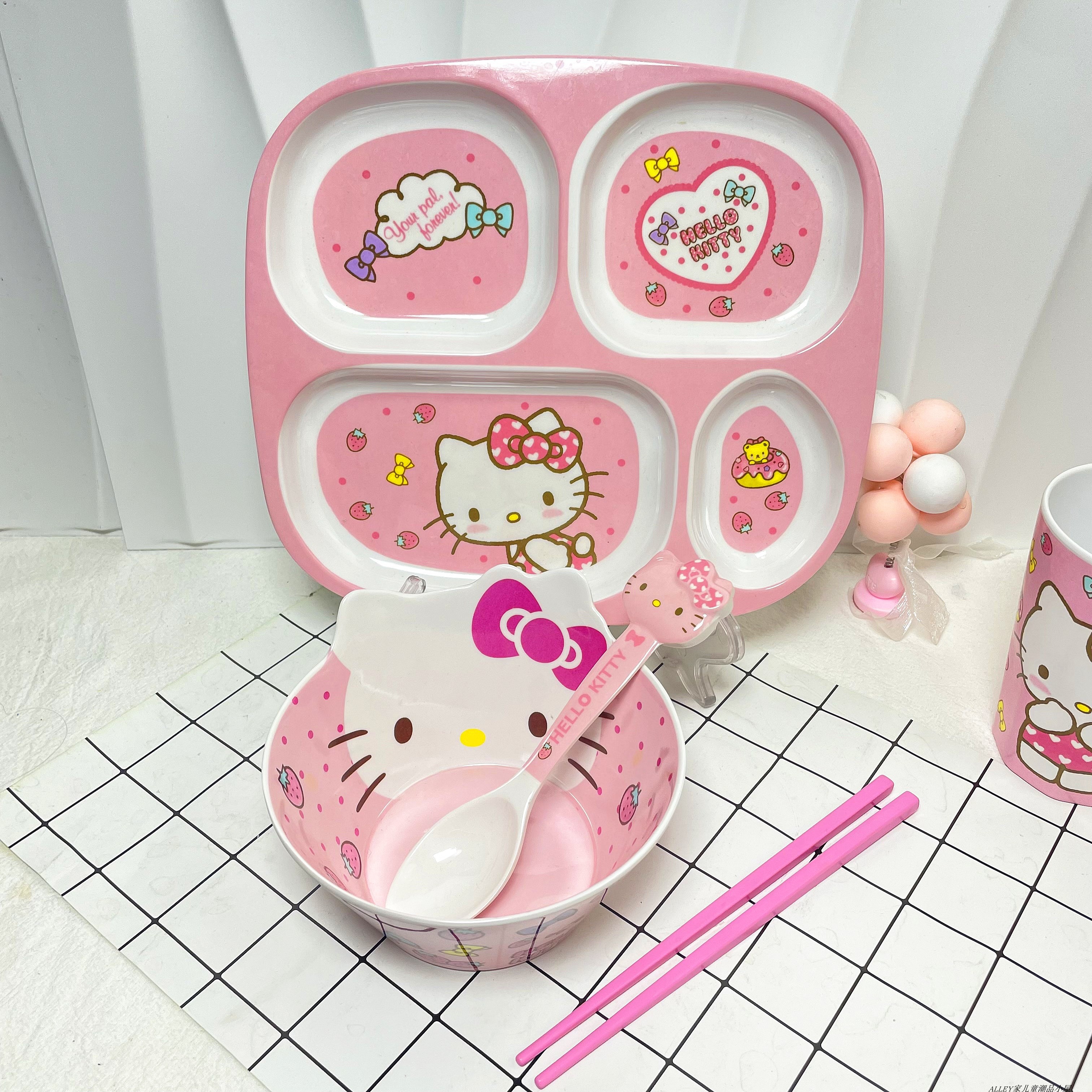 日*1様 ハローキティ　食器　キッチン用品等 Qoo10] ハローキティ食器セットホームコンパートメ : キッチン用品