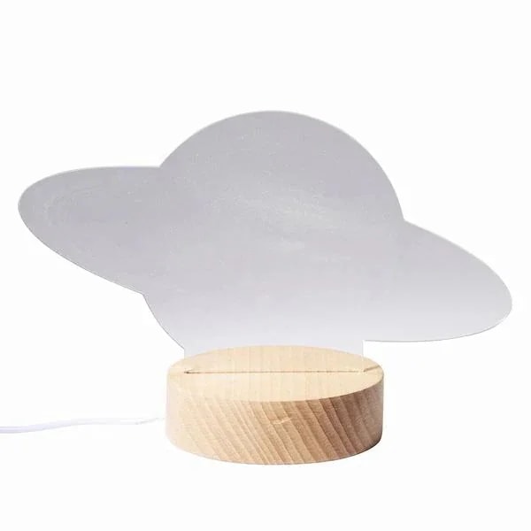 テーブルライト 卓上ライト 照明 電球 家具 インテリア FunScience アクリル 土星 点灯