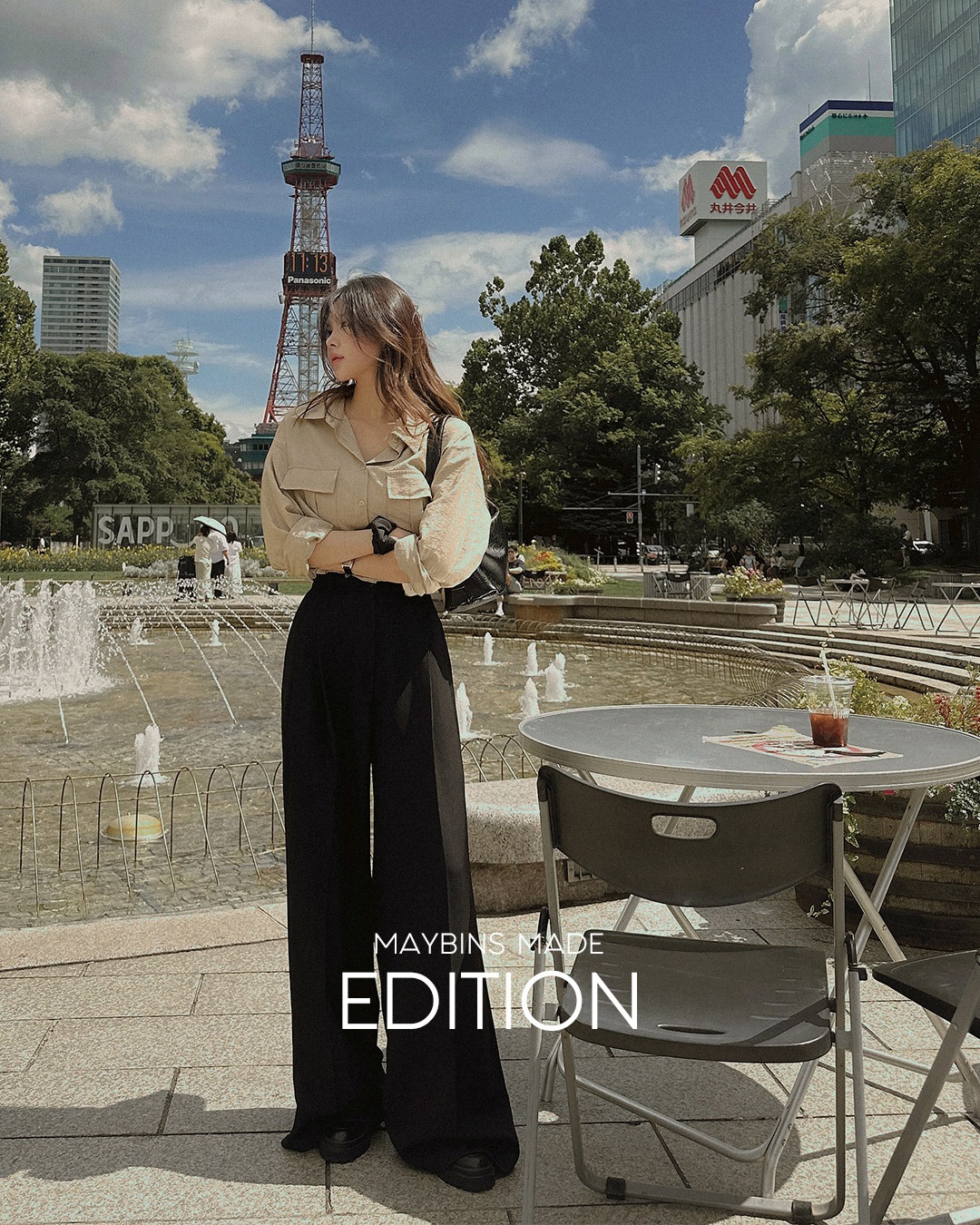 [MADE] ベットオールデイピンタックスラックス韓国ファッション レディース