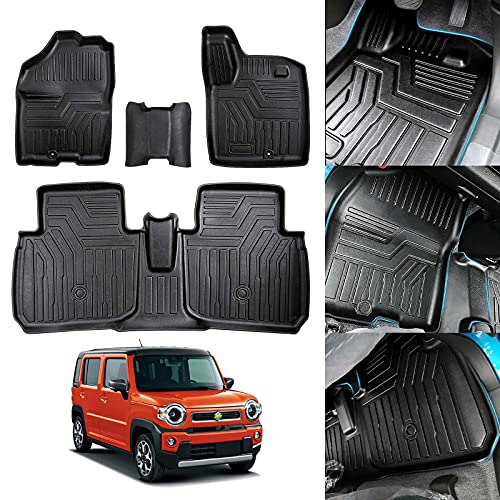 Cartist スズキ 新型 ハスラー MR52S MR92S型 フロアマット 立体カーマット 車用 3Dフロアマット 立体構造 Suzuki hustler 2020年1月 車種専用設計 防水