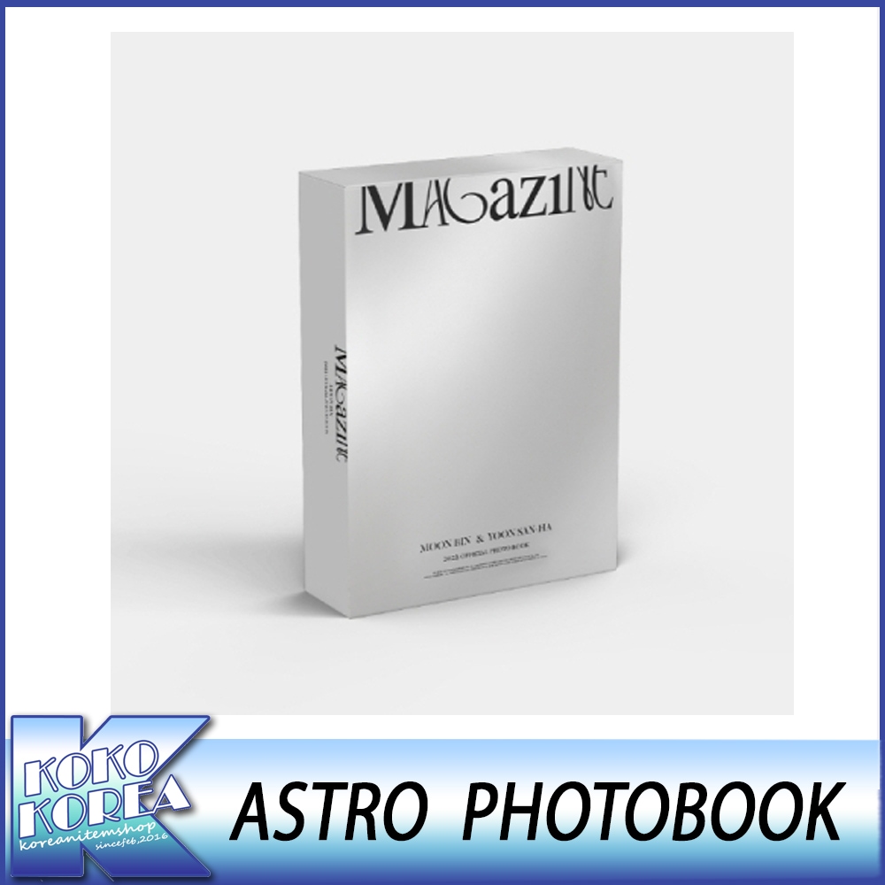 ２種セット[予約]ASTRO ムンビン & サナ フォトブック 公式グッズ 2022 OFFICIAL PHOTO BOOK [MAGAZINE]