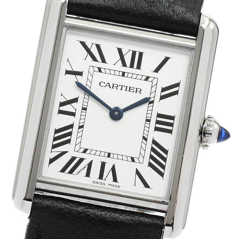 カルティエ CARTIER WSTA0041 タンクマスト LM クォーツ メンズ _896868【中古】