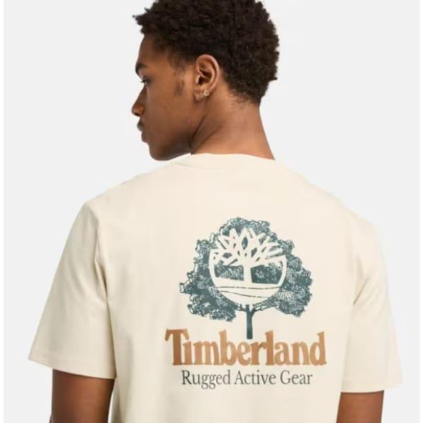 [Timberland] オールゼンダー半袖バックグラフィック半袖Tシャツ A69E3 A0P
