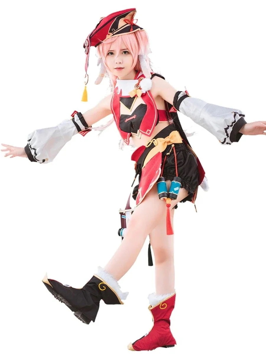 コスプレ衣子大人原神　煙緋　えんひ　コスプレ　衣