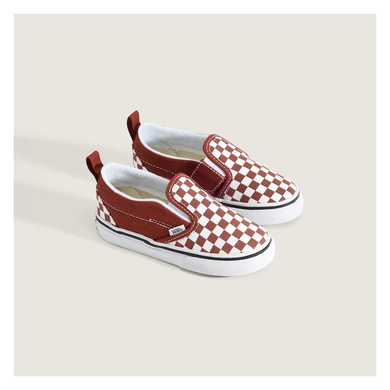 幼児用スリッポン ベルクロ カラー Theory チェッカーボード VN000D0SRUS