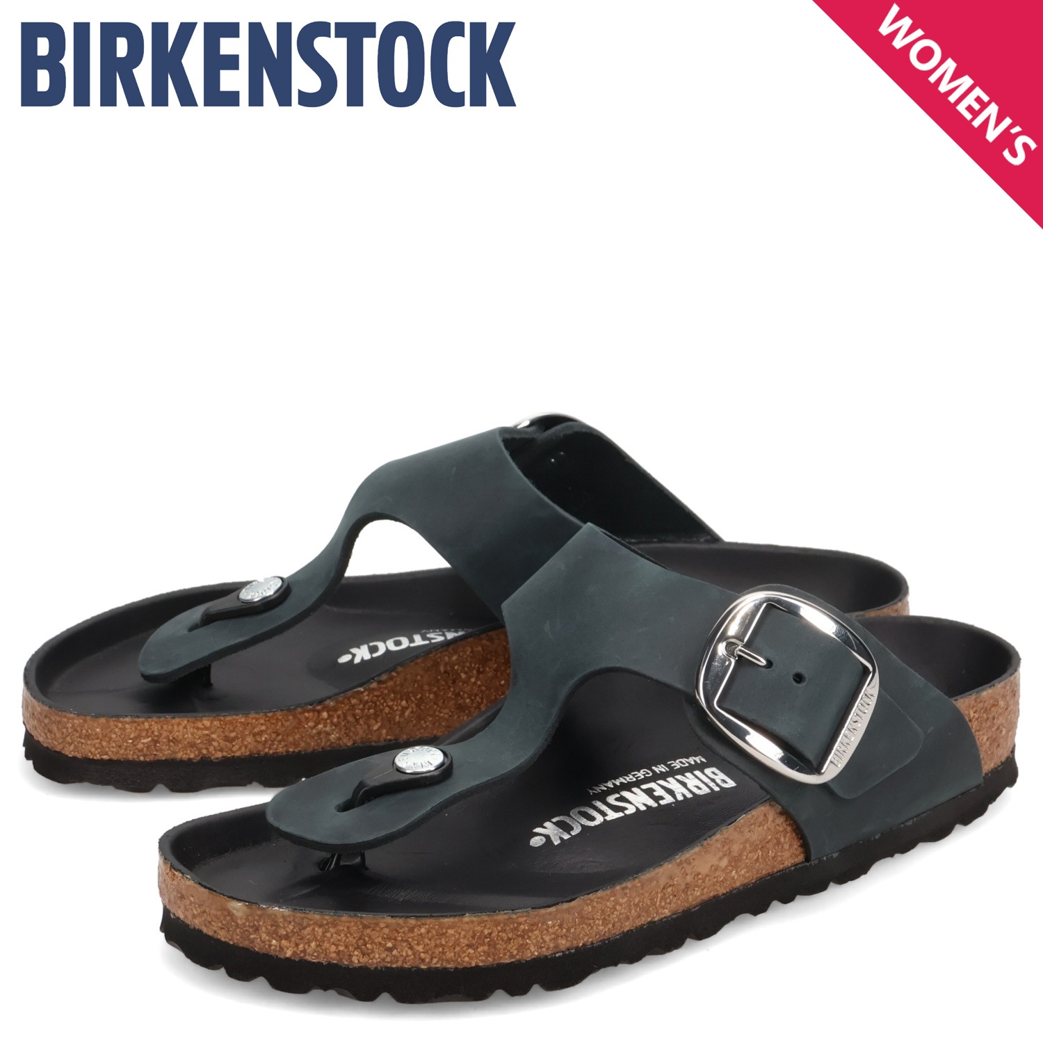 ✨美品✨ ビルケンシュトック ティッケル スリッポン レザー サンダル ブラック 送料無料】BIRKENSTOCK[ビルケンシュトック]/TICKEL[ティッケル