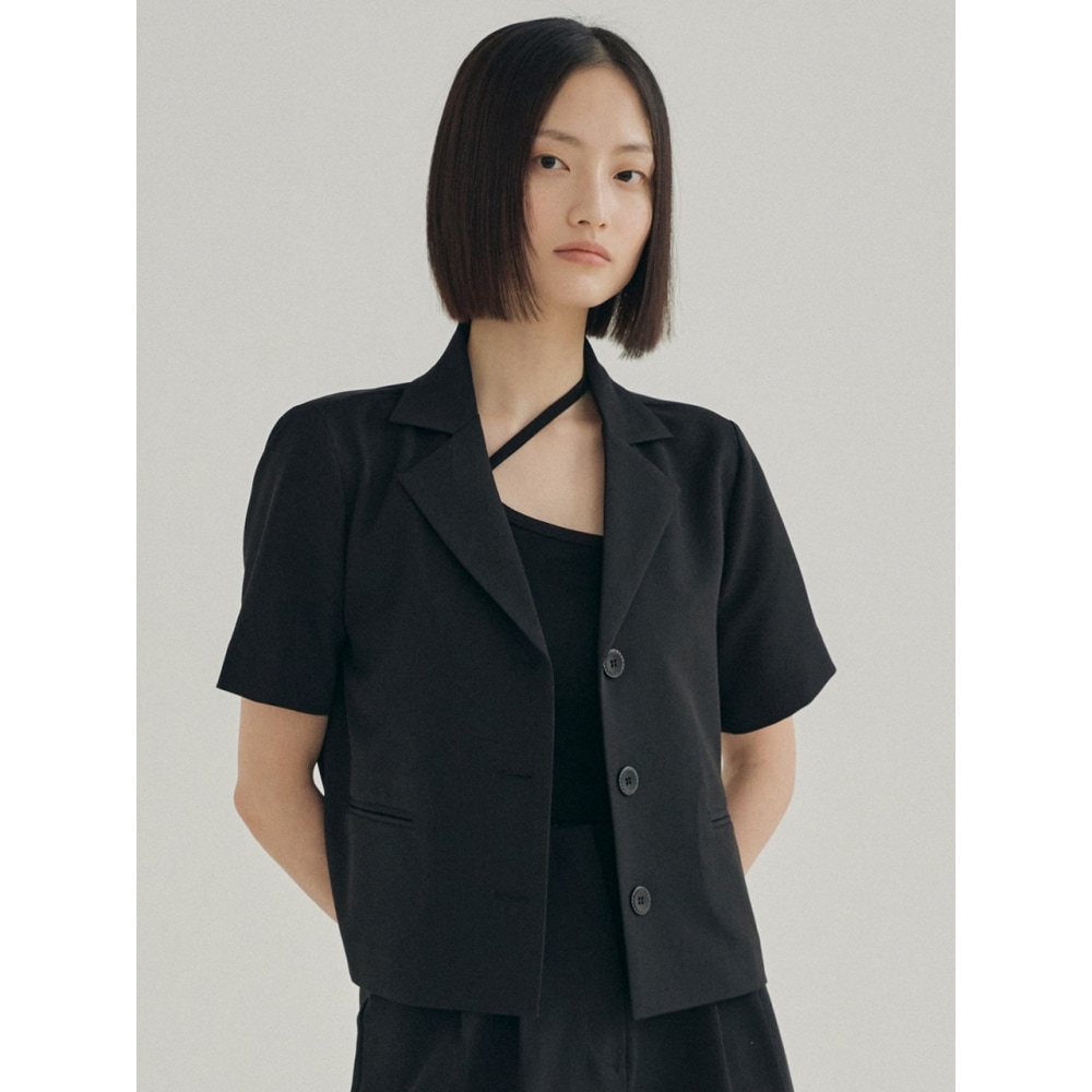 REORG FJD ハーフセットアップジャケット ブラック