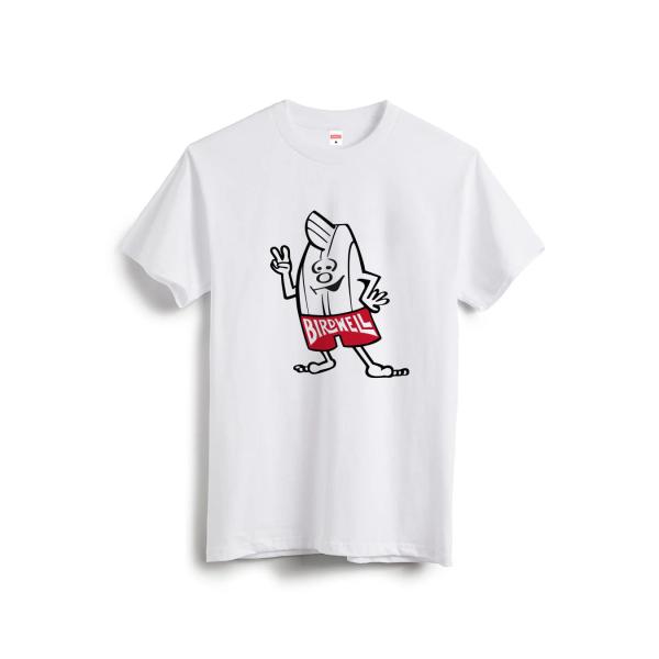 バードウェル Birdie T-Shirt JAPAN LIMITED サーフィン キャンプ アウトドア ファッション WHITE Tシャツ