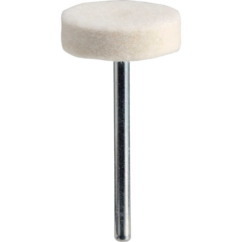 トラスコ中山　フェルトミニホイール 平型 Φ20 仕上げ用 白色 10個入　SF205SW