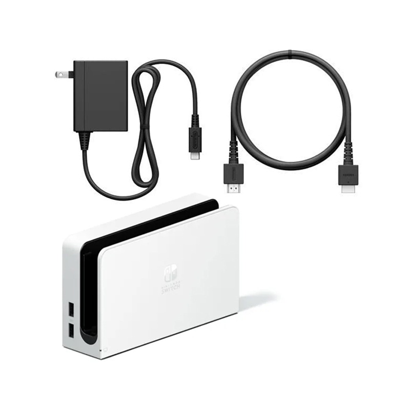 有機ELモデル Switch ドックセット ホワイト　有線LAN 6,783円