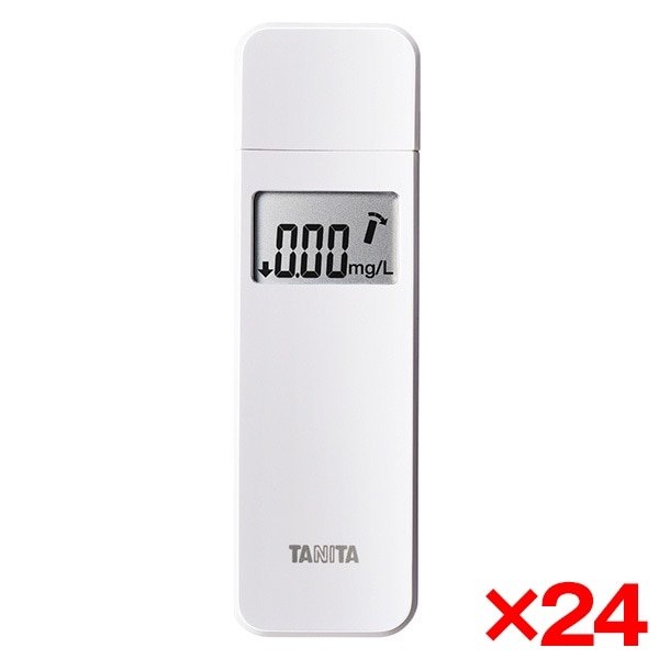 【24個セット】 EA-100-WH エチケットシリーズ [アルコールチェッカー]