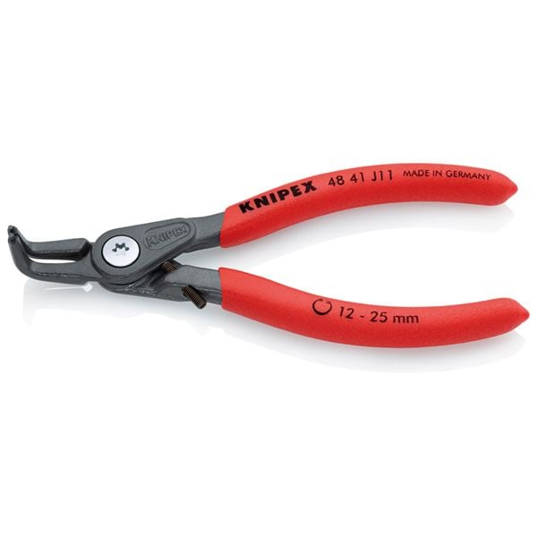 KNIPEX(クニペックス)4841-J11 穴用精密スナップリングプライヤー 曲(ストッハ