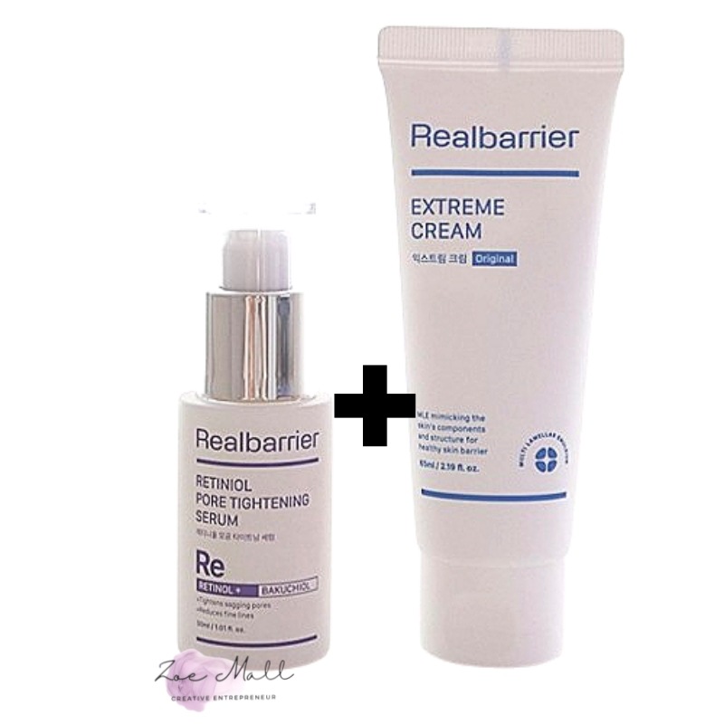 レチ二オールポアタイトニングセラム 30ml+エクストリームクリーム 65ml /毛穴 たるみ /開き毛穴 /保湿 /キメ /しわ /レチノール /バクチオール /セラミド /10種ヒアルロン酸