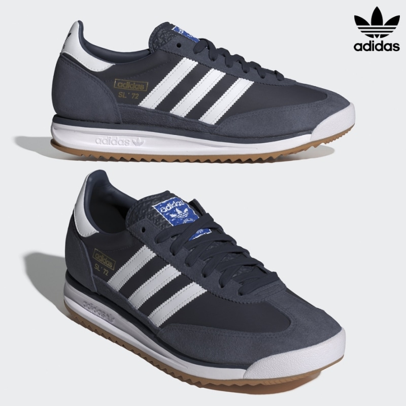 [ADIDAS] アディダス オリジナルス SL 72 RS ナイトインディゴ フットウェアホワイト シャドーネイビー / NAVY