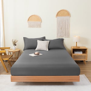 ベッド笠快適肌にやさしいコットンベッドカバーシーツ防塵保護寝具通気性寝具です シングル,セミダブル,ダブル