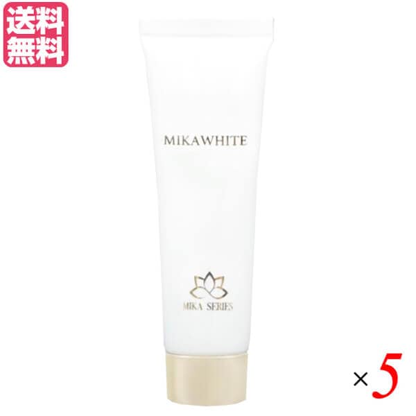 ミカホワイト 医薬部外品 30g 5本セット 歯磨き 歯磨き粉 歯