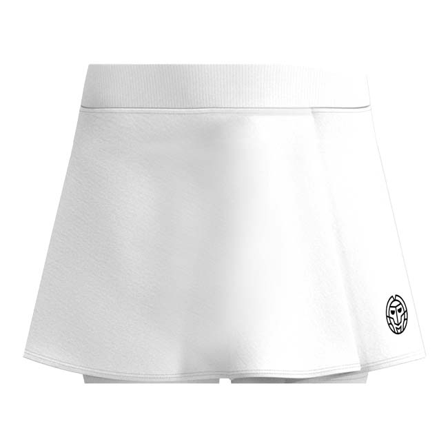 BIDI BADU(ビディバドゥ) ジュニア(ガールズ) CREW ウェービー ゲームスコート 定番 G1390001-WH ホワイト(23y2mテニス)