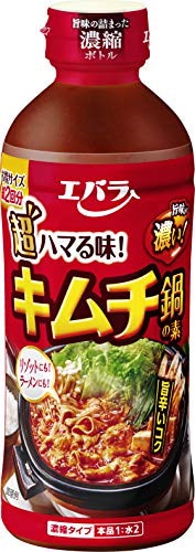 他サイト： エバラ キムチ鍋の素 500ml ×3本の商品画像