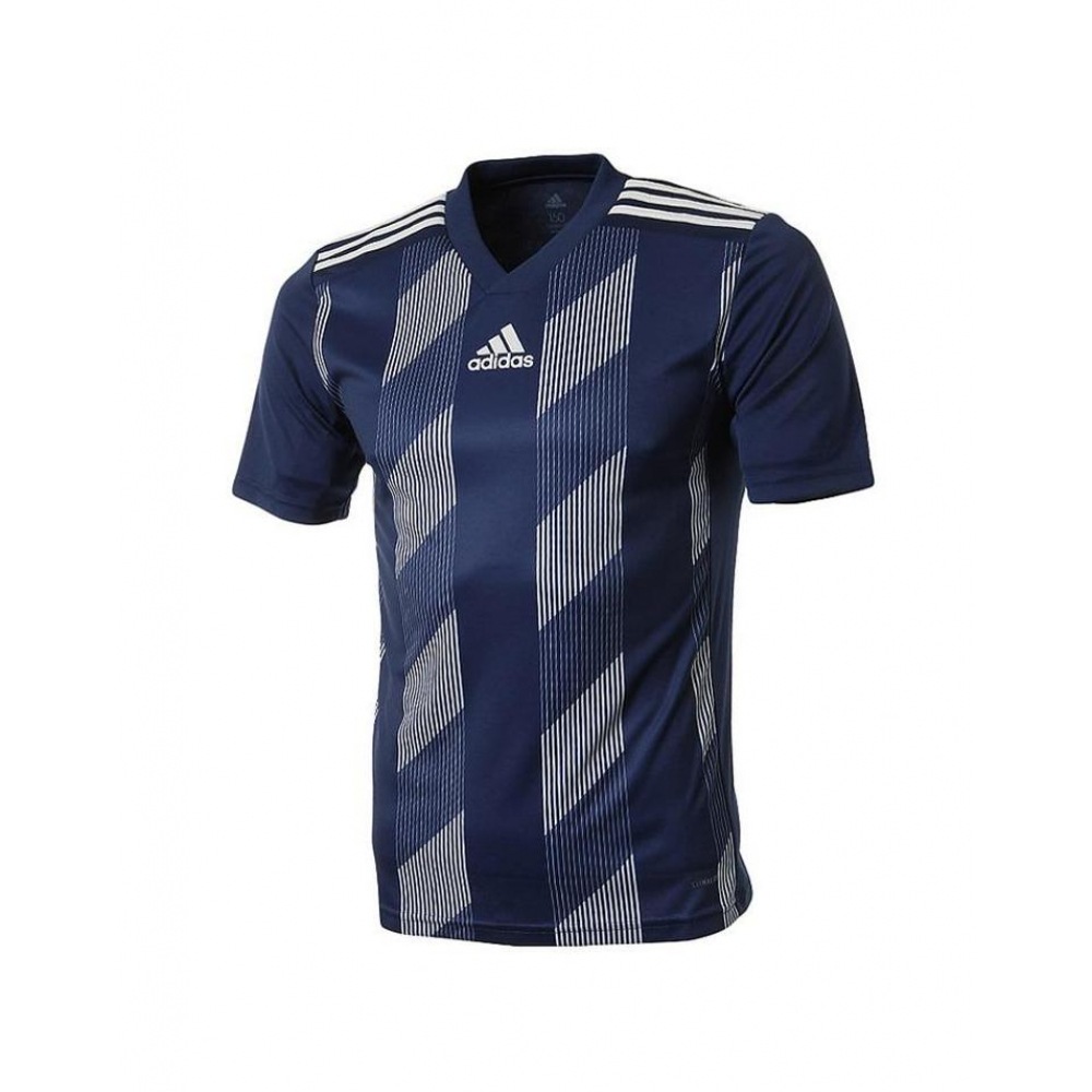 アディダスストライプ 19 ジャージーユースショートスリーブ T シャツ