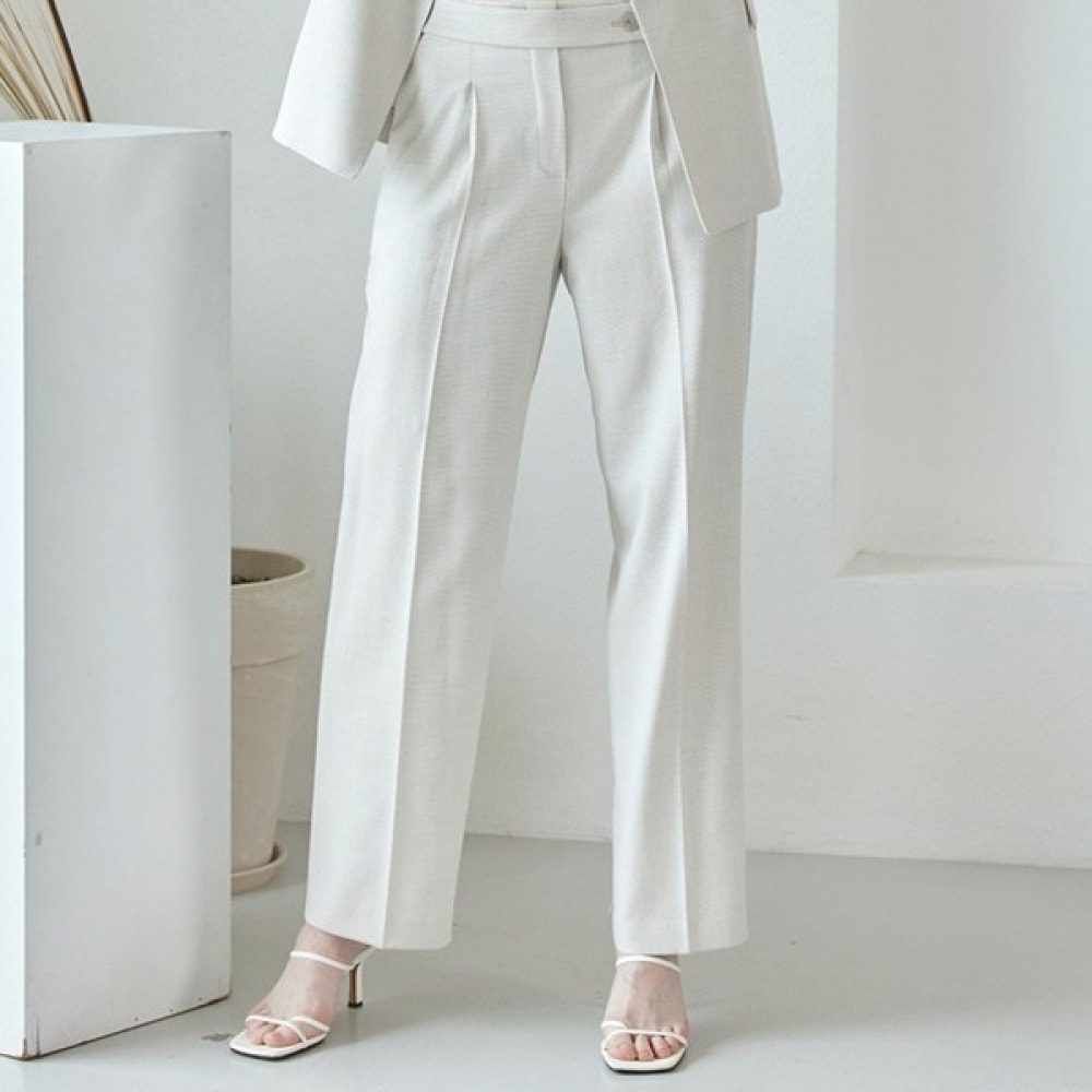 (リアーナニューヨーク) リネンメランジスリムパンツRQYWPT080