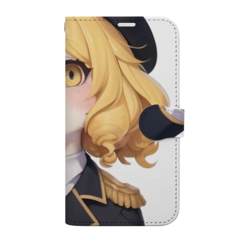 【文字入れ可能受注生産】トガリネズミの女の子　エミリー 手帳型スマホケース 5,484円