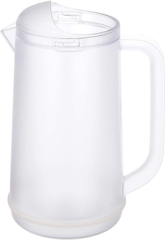 （まとめ買い）本間冬治工業 ポリカーボ ノンウェットピッチャーBタイプ 1.2L クリアー [x3] 7,336円