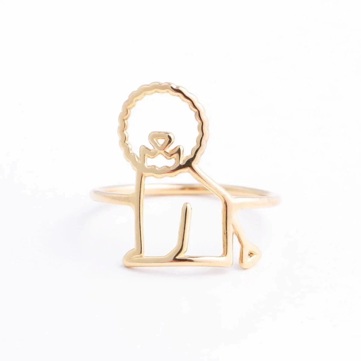 ALIITA アリータ リング LEON PURO RING レディース ライオン モチーフ アクセサリー YELLOW-GOLD-9KT