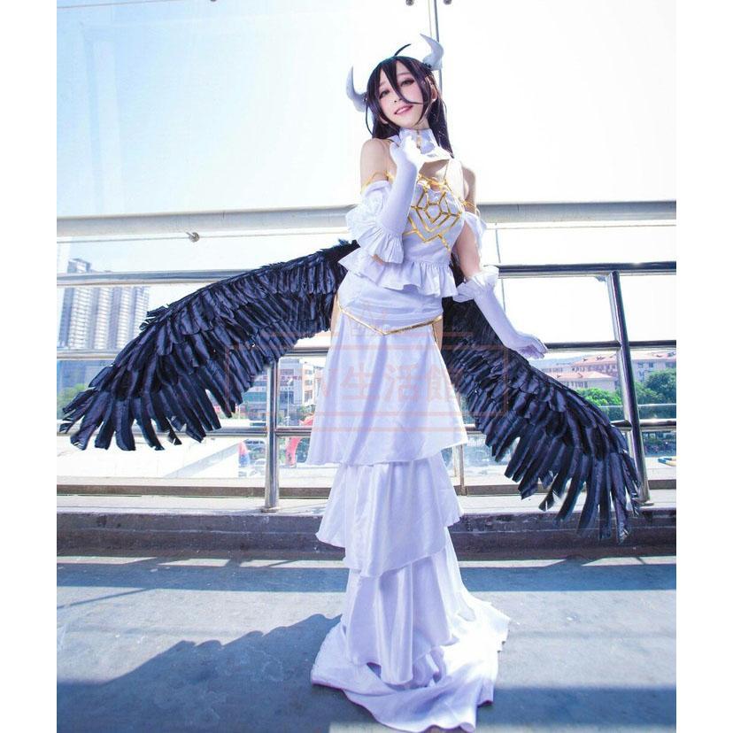 オーバーロード OVER LORD アルベド ワンピース コスプレ衣装cosplay 撮影 祭り 変装 仮装 コスチューム