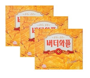 2+1 韓国菓子/ バターワッフル お徳用316g