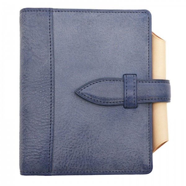 限定色 N/PEARCE エヌピアス ミニ6サイズ 20mm【ブルー】本革製 システム手帳 89993291