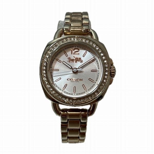 コーチ テイタム CA.109.7.34.1303S クォーツ 腕時計 レディース 【中古】