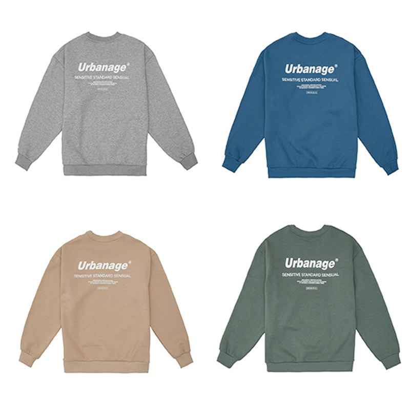NEW Color Sensual Brushed Sweatshirt (4COLORS)