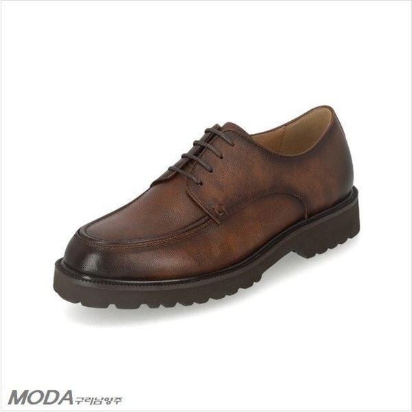軽量クッションUPダービーシューズ Uチップ 男性用 2MD43XO_GN