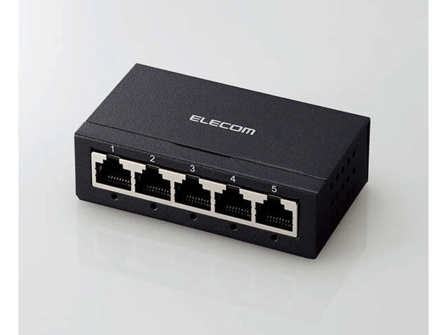 EHC-G05MA-B [ブラック] スイッチングハブ