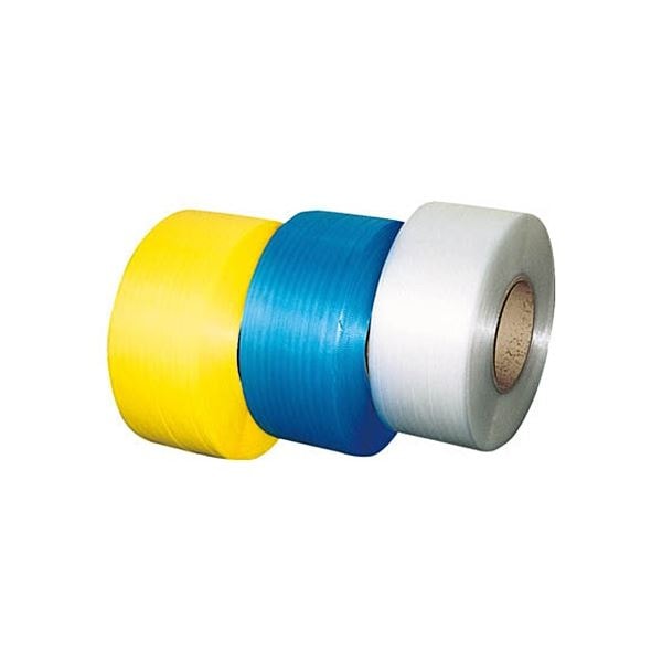 自動梱包器用PPバンド 幅15.5mmx長さ2500m 黄 GPP-155-58Y 1巻