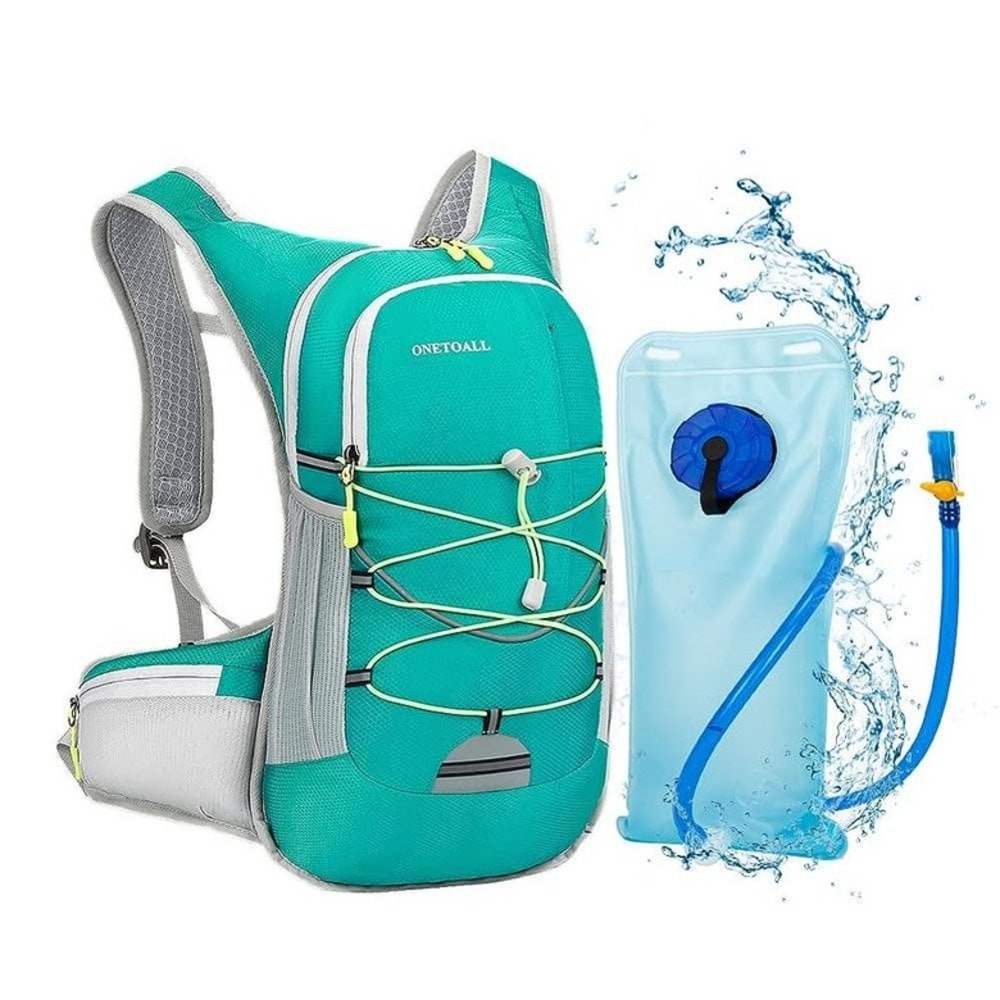 ONETOALL 18Lハイドレーションバックパック3Lウォーターブラダー断熱サイクリングバイクハイキングランニングスキー出退勤用軽量パック